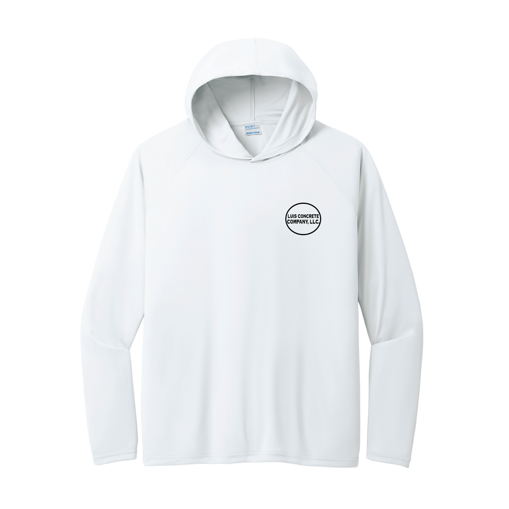 Luis Concrete Pullover Hooded Tee