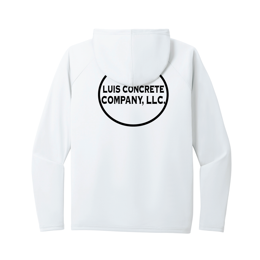 Luis Concrete Pullover Hooded Tee