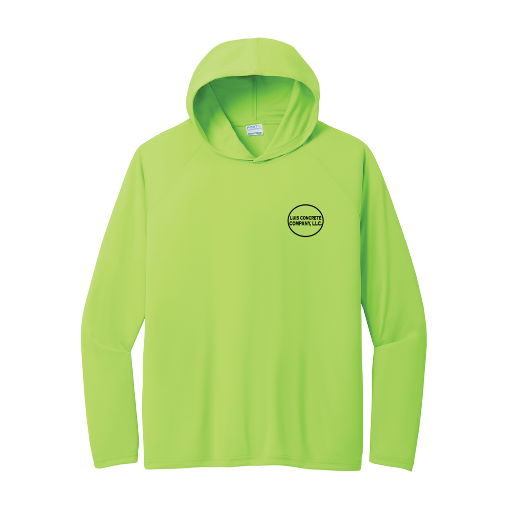 Luis Concrete Pullover Hooded Tee