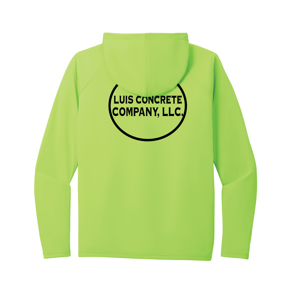 Luis Concrete Pullover Hooded Tee