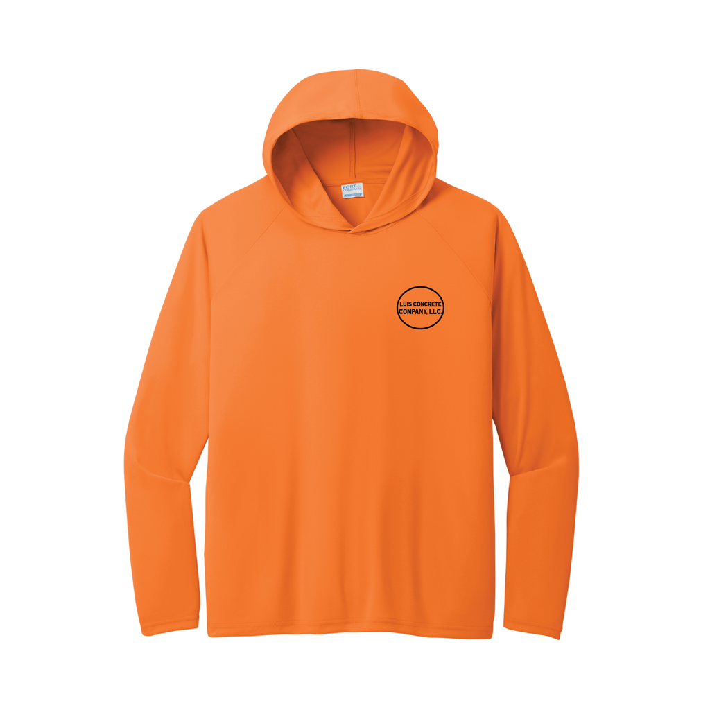Luis Concrete Pullover Hooded Tee