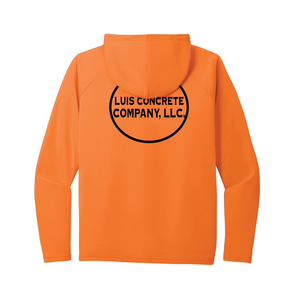 Luis Concrete Pullover Hooded Tee