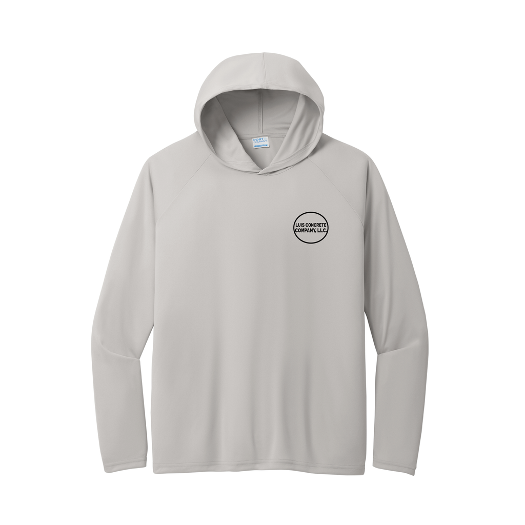 Luis Concrete Pullover Hooded Tee