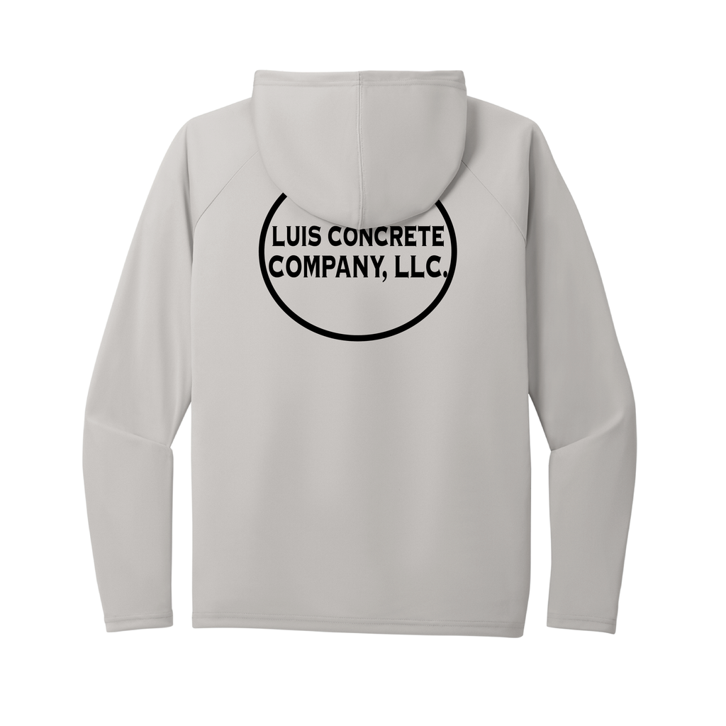 Luis Concrete Pullover Hooded Tee