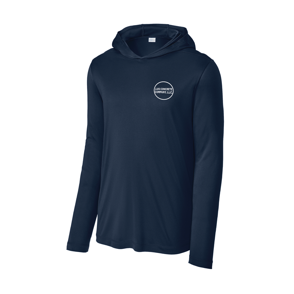 Luis Concrete Pullover Hooded Tee